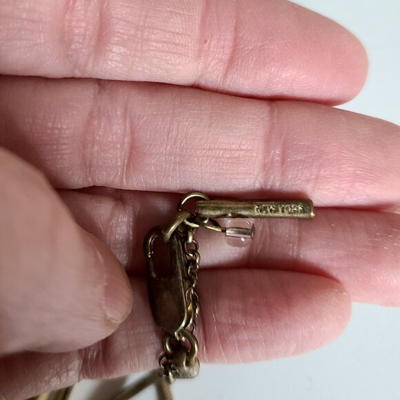 Kenneth Cole brass necklace pendant. - Picture 7 of 7